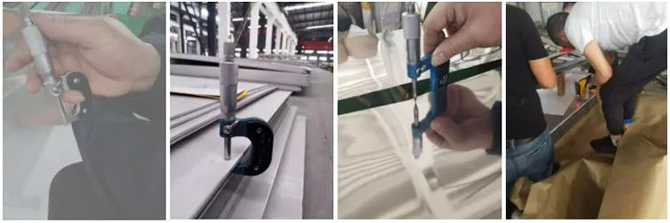 CIF Condições de comércio 201 Chapa de aço inoxidável com forte resistência à corrosão comprimento 1000 mm-6000 mm 2