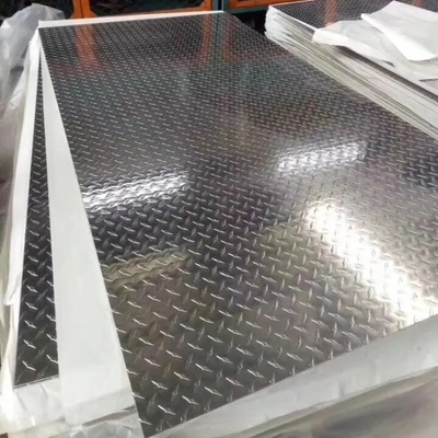 comprar 5052 3003 passo de alumínio Diamond Plate Mill Finish 500mm online manufacture