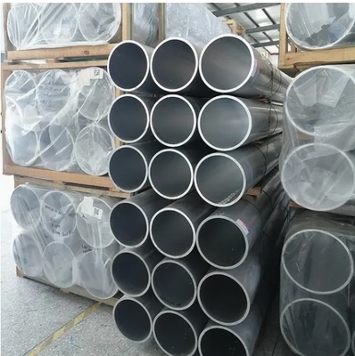 comprar 6061 5083 3003 2024 5052 7075 Tubo sem costura de alumínio redondo/quadrado/enrolado para construção lateral online manufacture