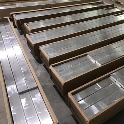 Barra de alumínio de moldação da extrusão 6061 de ASTM 1060 anodizada em volta do quadrado