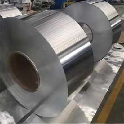 Rolo de bobina de alumínio para construção industrial 0,6 mm 0,8 mm espessura branca 50 mm largura