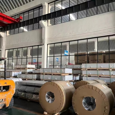 O polonês de aço de alumínio gravado espelho da bobina terminou 3003 0.2mm para a construção