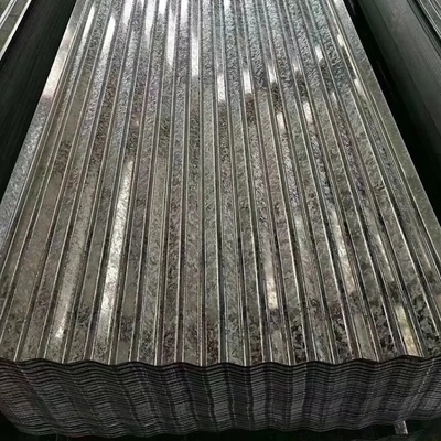 folha ondulada dura completa do telhado AZ150 das bobinas de aço do Galvalume de 0.25mm G550 AZ70