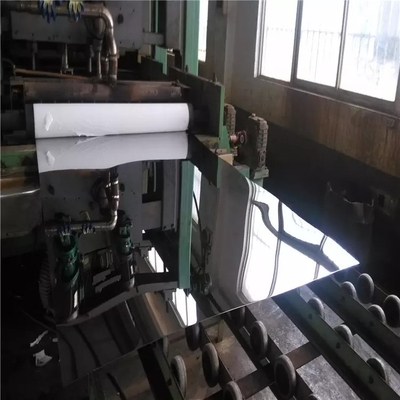 Placa de aço inoxidável 316 de soldagem de superfície HL com serviço de processamento BA 2B 8K 100 mm