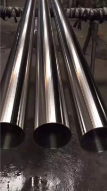 Tubo de aço inoxidável redondo, sem costura, SS304 304L 201 316 316L 309S 310S A270 Recheado, polido